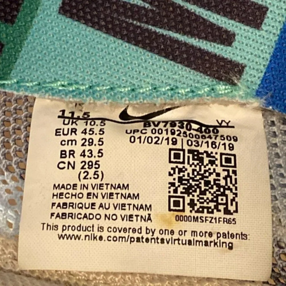 Like New Nike Air Tailwind 79 BeTrue Be True Rainbow LGBTQIA+ show your pride - Picture 16 of 16